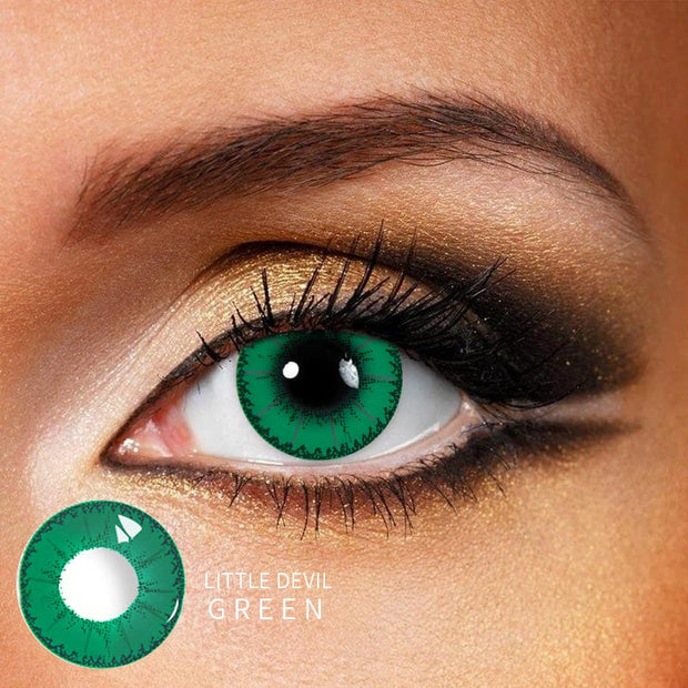 Halloween Cosplay Devil Colored Contact Lenses