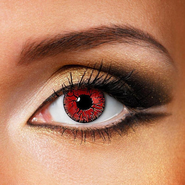 Freshgoeye Halloween&Cosplay Make-Up Crack Contact Lenses