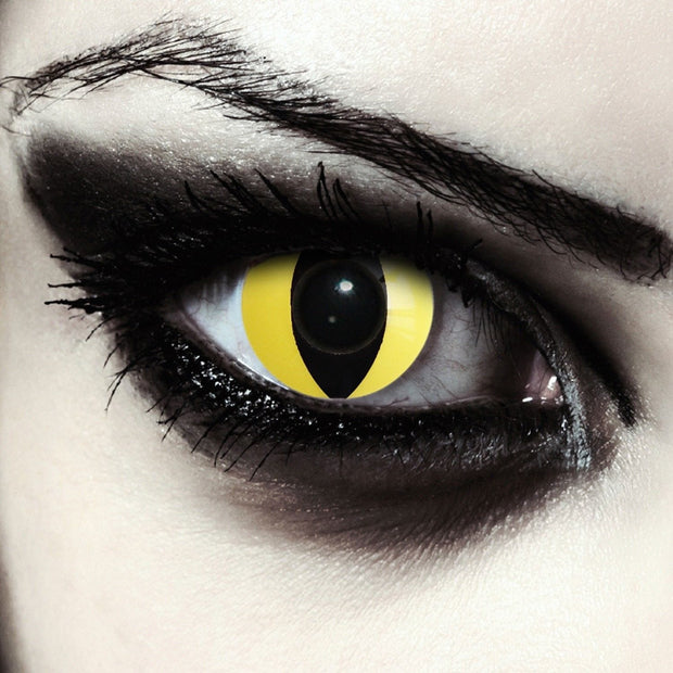 Cosplay Cat's Eye Red Contact Lenses
