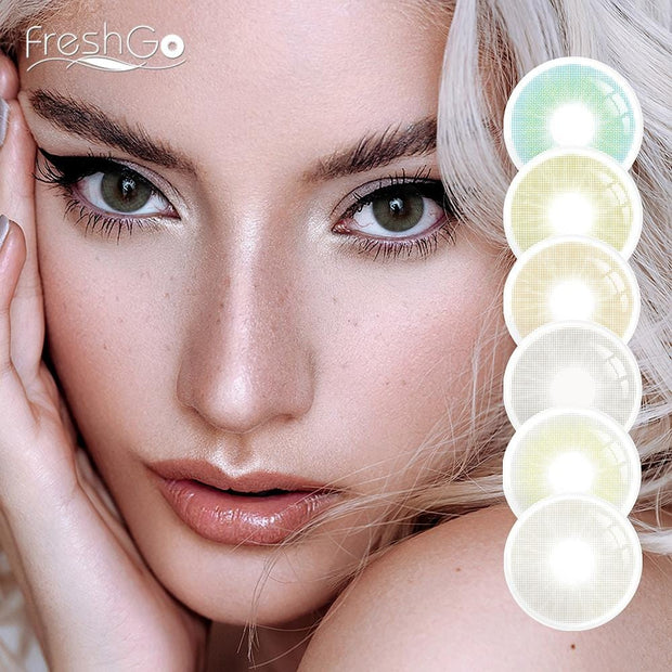 Hidrocor II Series Annual Colored Contact Lenses Super Natural Eye Lens