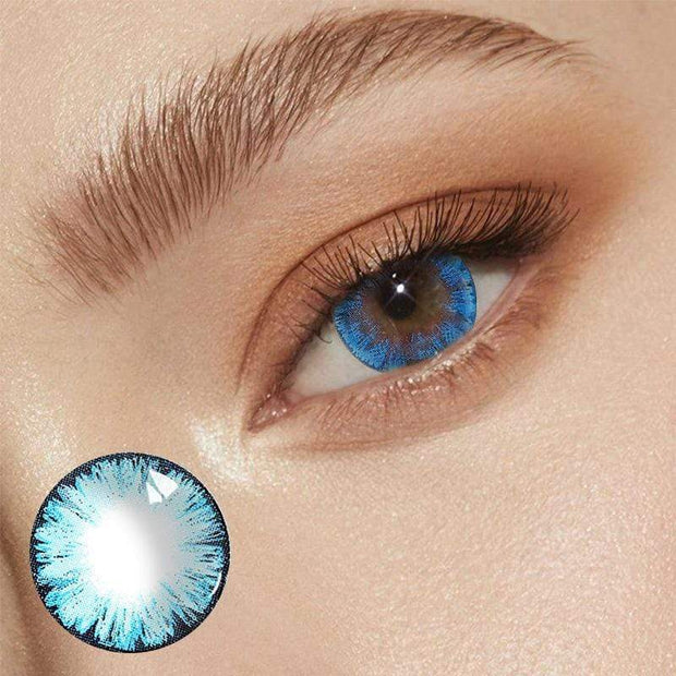 Big Eye Girl Yearly Cycle Color Contact Lens Soft Beautiful Pupil Contact Lenses